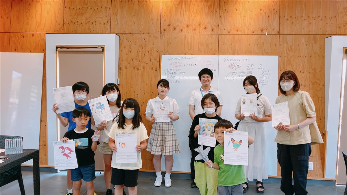 安在渉さんとオリジナルキャラクターをつくろう！